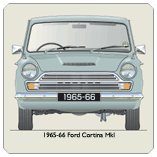 Ford Cortina MkI 4Dr 1965-66 Coaster 2